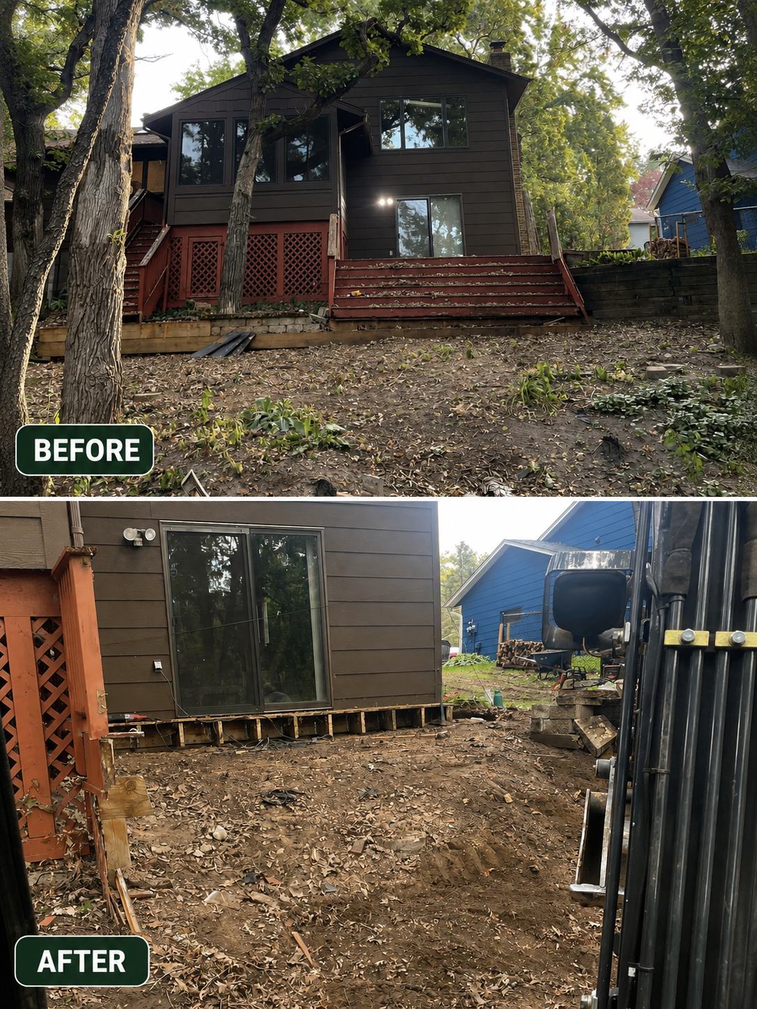 Demolition and debris removal